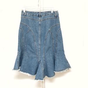 Younique Skirts - Younique Jeans Flared Bottom Skirt Younique Skirts - Younique Jeans Flared Bottom Skirt